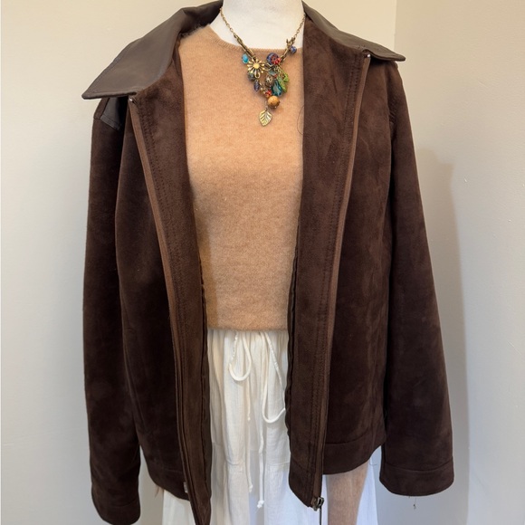 Jackets & Blazers - Vintage Emporio Collezione Brown Jacket – Size XL